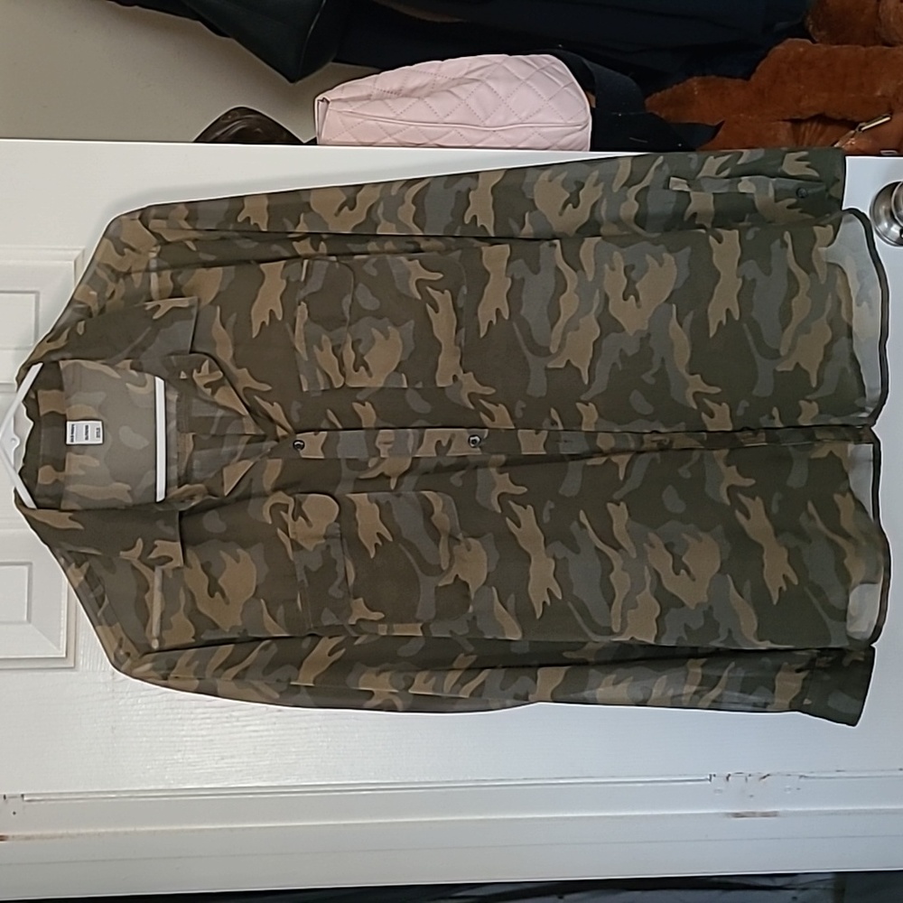 Sheer Camo Blouse